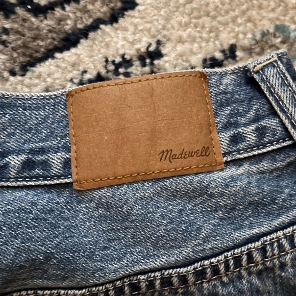 Madewell Superwide-Leg Women’s Jeans Tag Size 31 Relaxed High Rise Slash Pockets - Picture 4 of 15